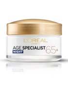 L'Oreal Paris Крем за лице против бръчки Age Specialist 65+ 50 мл Против стареене/Регенерация/Хидратира/Против бръчки/Озарява/Подхранва/Твърдост/Премахва пигментацията