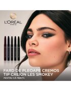 L'Oreal Paris Кремообразни сенки за очи тип стик Les Shadow Sticks Устойчиви Лесни за смесване 1.4 гр All Night Black