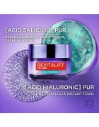 L'Oreal Paris Матиращ гел-крем Revitalift Filler Съдържа хиалуронова киселина и салицилова киселина Уплътнява и намалява порите 50 мл