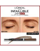 L'Oreal Paris Молив за вежди Infaillible Brows 24H Triangular Нюанс 5 Light Brunette