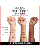 L'Oreal Paris Молив за вежди Infaillible Brows 24H Triangular Нюанс 6.0 Dark Blonde​