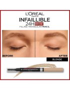 L'Oreal Paris Молив за вежди Infaillible Brows 24H Triangular Нюанс 7.0 Blonde​
