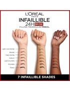 L'Oreal Paris Молив за вежди Infaillible Brows 24H Triangular Нюанс 7.0 Blonde​