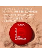 L'Oreal Paris Пудра Infaillible 24H Power Glow Изглаждащ ефект Сияен вид Универсална 10 гр
