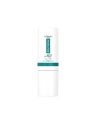 L'Oreal Paris Твърд слънцезащитен стик Bright Reveal Много висока слънцезащита SPF 50+ Съдържа витамин Е Против пигментни петна Невидим върху грим 9 мл