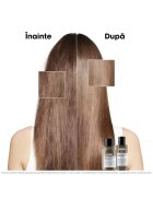 L'Oreal Professionnel Комплект (Шампоан 100мл + Серум 75мл) Travel Size Duo L'Oréal Professionnel Serie Expert Absolut Repair Molecular За увредена коса С пептидни връзки и 5 аминокиселини Възстановява макромолекулярната структура на косъма