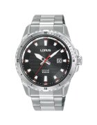 Lorus Мъжки часовник RX367AX9 Черен Сребрист