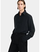 LOUIS GABRIEL NOUCHI Риза regular fit с двоен маншет - Черен