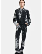 LOUIS GABRIEL NOUCHI Риза regular fit с tie-dye принт и закопчаване с копчета