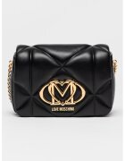 Love Moschino Чанта през рамо от еко кожа - Черен
