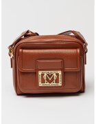 Love Moschino Чанта през рамо от еко кожа с джоб с капаче отпред