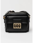 Love Moschino Чанта през рамо от еко кожа с джоб с капаче отпред
