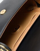 Love Moschino Чанта през рамо от еко кожа с капаче Черен