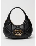 Love Moschino Чанта през рамо от еко кожа с капитониран дизайн