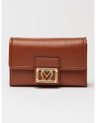 Love Moschino Чанта през рамо от еко кожа с метално лого