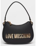 Love Moschino Чанта през рамо от еко кожа с метално лого