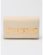 Love Moschino Чанта през рамо от еко кожа с презрамка с верижка и лого
