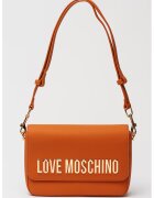 Love Moschino Чанта за рамо от еко кожа с контрастно лого