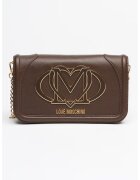 Love Moschino Чанта за рамо от еко кожа с презрамка с верижка