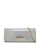 Love Moschino Дамска чанта Argento - екологична кожа