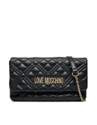 Love Moschino Дамска чанта екологична - черна - модел JC4097PP1MLA0000