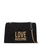 Love Moschino Дамска чанта екологична - черна - модел JC4122PP0NKB100A