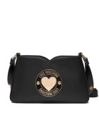 Love Moschino Дамска чанта екологична - черна - модел JC4365PP0NKG0000
