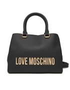 Love Moschino Дамска чанта Екологична кожа - Черна
