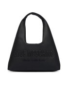 Love Moschino Дамска чанта - екологична кожа - черна - Един размер INTL