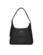 Love Moschino Дамска чанта естествена кожа - черна - модел JC4066PP1ML1200A