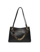 Love Moschino Дамска чанта естествена кожа - черна - модел JC4073PP1ML1300A