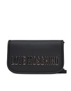 Love Moschino Дамска чанта - от екологична кожа - черна