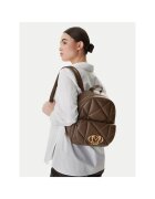Love Moschino Дамска модна раница - екологична - кафява - Един размер INTL