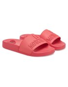 Love Moschino Дамски чехли Gomma Corallo - Ярко коралов