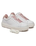 Love Moschino Дамски кецове - JA15174G1MIA310C - естествена кожа - бял