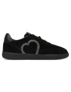 Love Moschino Дамски кецове JA15402G0NIG100A - черни - естествена кожа