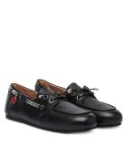 Love Moschino Дамски мокасини - естествена кожа -