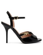 Love Moschino Дамски сандали на ток - екологична кожа