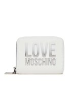 Love Moschino Дамско портмоне екологична кожа - бяло
