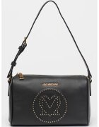 Love Moschino Кожена чанта Duffle от кожа и еко кожа с капси
