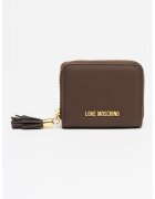 Love Moschino Портфейл от еко кожа с пискюл