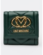 Love Moschino Портфейл от еко кожа с тройно прегъване