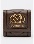Love Moschino Портфейл от еко кожа с тройно прегъване