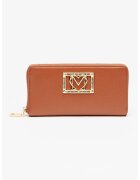 Love Moschino Портмоне от еко кожа с цип и метално лого
