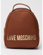 Love Moschino Раница от еко кожа с метално лого