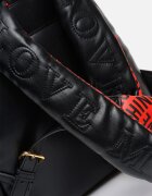 Love Moschino Раница с метално лого Черен