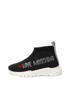 Love Moschino Спортни обувки с лого с декоративни камъни