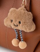 Lucky Bees Чанта от еко кожа с ключодържател Светлокафяв