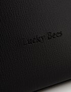 Lucky Bees Екологична кожена чанта crossbody 22x28x13