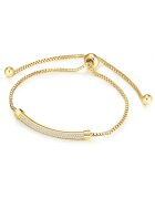 Lulu  Jane Гривна с покритие от 14k злато с циркони